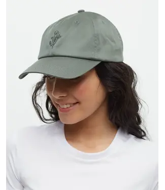 TENTREE TenTree Flower Embroidery Peak 6 Panel Low Profile Baseball Cap