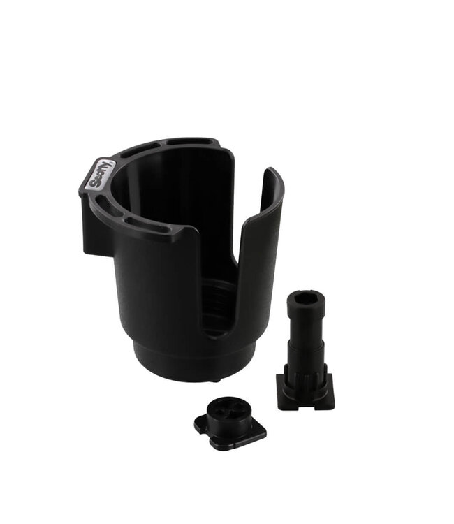 Scotty 311-BK Black Drink Holder with Button and Post Mounts