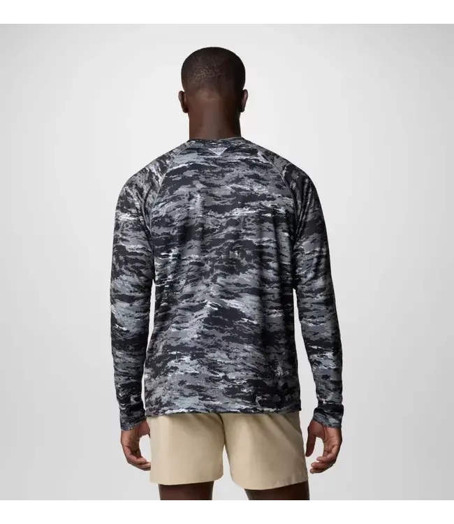 Columbia Men’s Men's PFG Super Solar Stream Graphic Long Sleeve Shirt