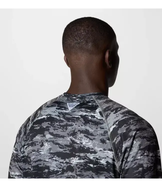 Columbia Men’s Men's PFG Super Solar Stream Graphic Long Sleeve Shirt