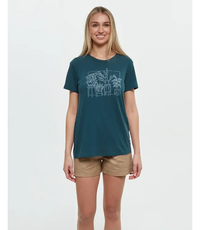 Tentree Women's Plant Crew Neck Graphic Shortsleeve T-Shirt