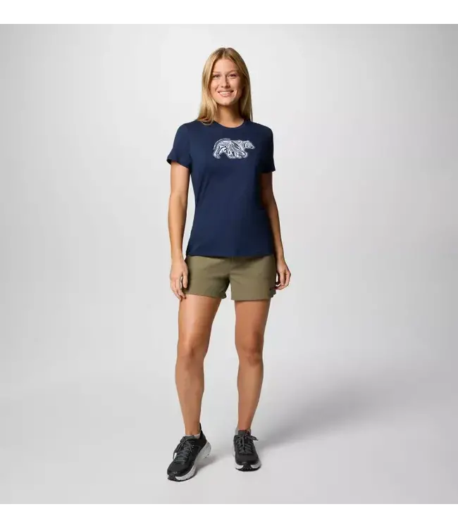 Columbia Women's Ruby Springs Graphic Fitted Technical T-Shirt