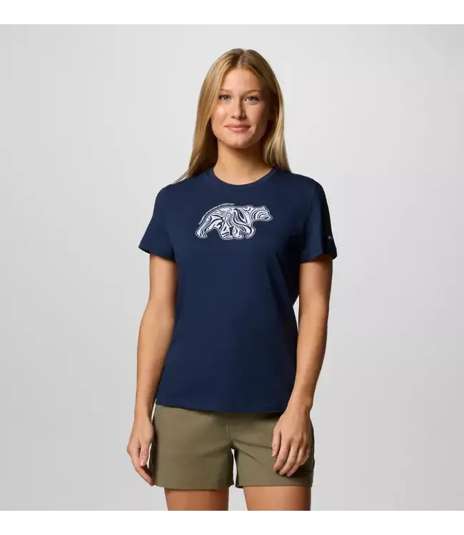 Columbia Women's Ruby Springs Graphic Fitted Technical T-Shirt