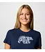 Columbia Women's Ruby Springs Graphic Fitted Technical T-Shirt