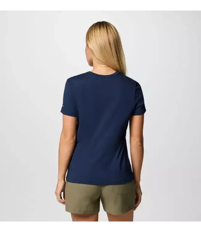 Columbia Women's Ruby Springs Graphic Fitted Technical T-Shirt