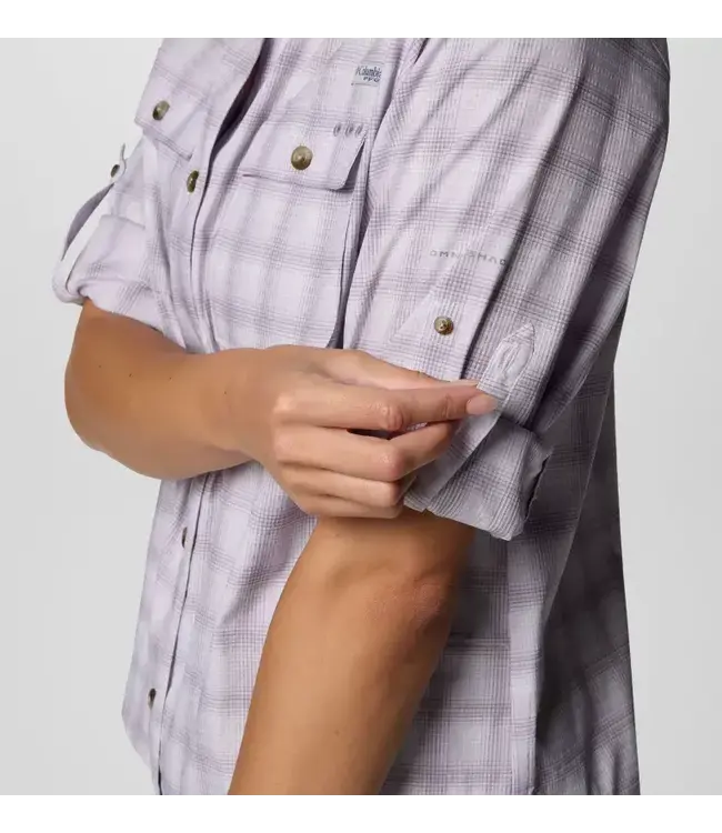 Columbia Women's PFG Wild Cast Performance Yarn Dye Long Sleeve Shirt