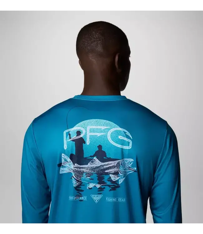 Columbia Men's PFG Terminal Tackle Tarpon Rise Long Sleeve Shirt