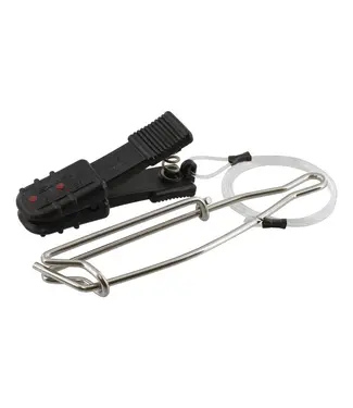 SCOTTY Scotty 1041 Snapper Line Release with Stacking Self-Locating Snap and 18″ Leader