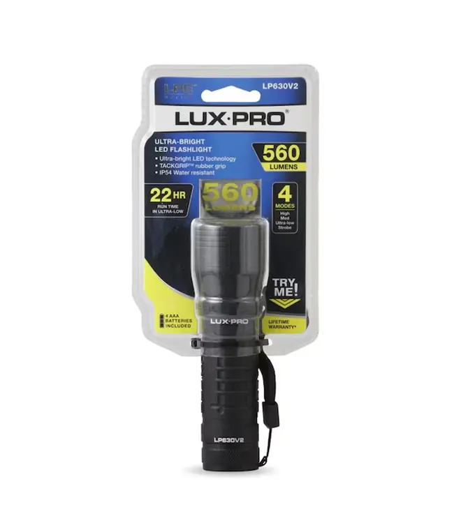 Lux Pro High-Output Focusing Handheld LED Flashlight
