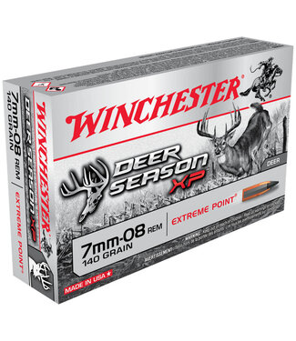 WINCHESTER Winchester Deer Season XP Ammo - 7mm-08 Remington, 140 Grain