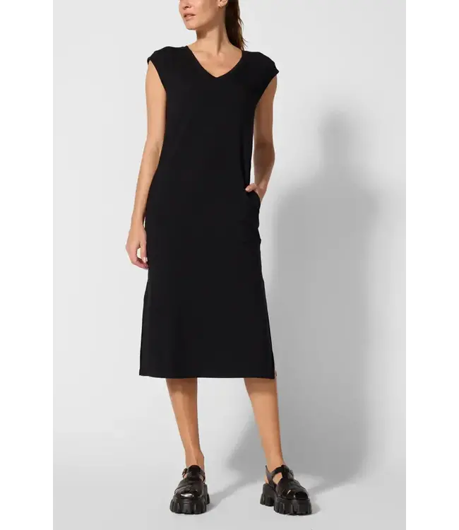MPG Cozy Fleece Sleeveless Maxi Dress