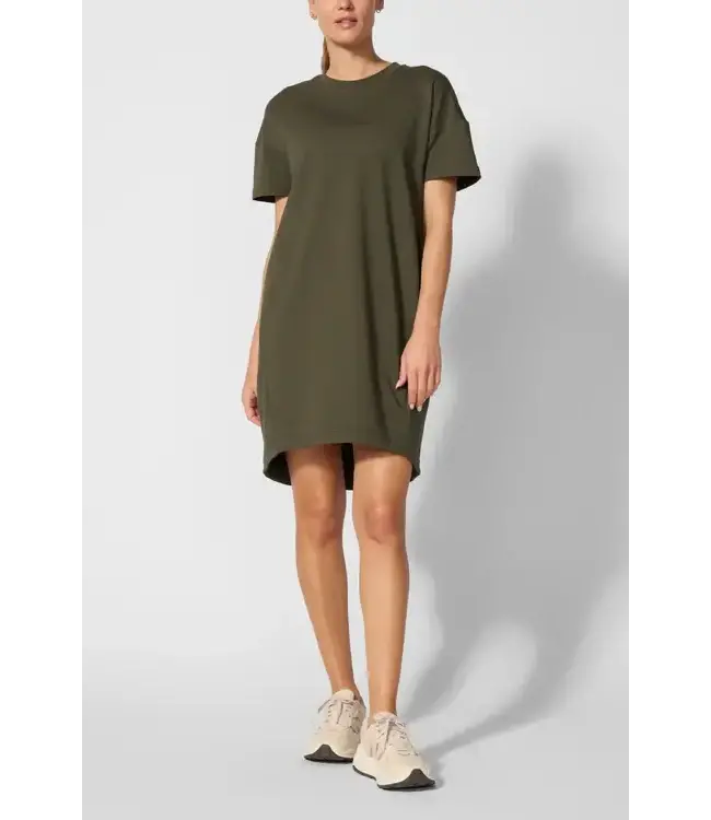 MPG Luxe Terry T-Shirt Dress