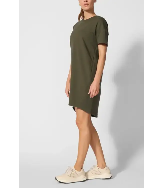 MPG Luxe Terry T-Shirt Dress