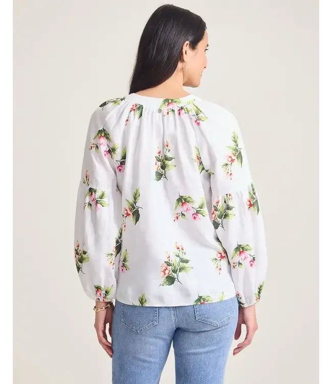Tommy Bahama Coastalina Linen Florentina Flourish Top