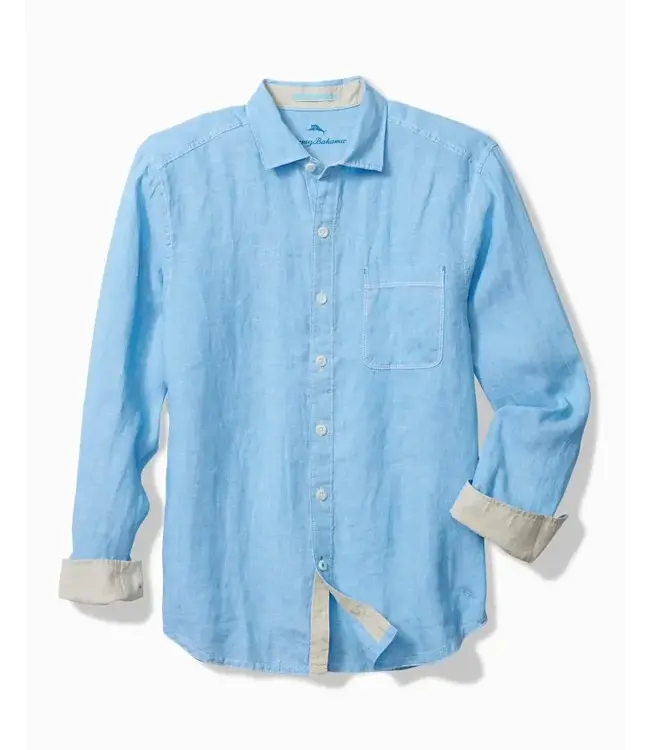Tommy Bahama Paradise Breezer Linen Long-Sleeve Shirt