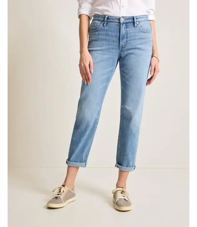 Tommy Bahama Mid-Rise Slim Boyfriend Jeans