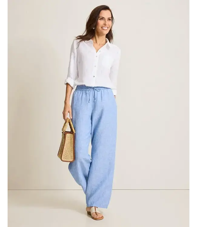 Tommy Bahama Two Palms High-Rise Linen Easy Pants