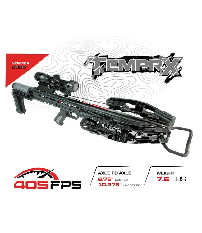 Killer Instinct TEMPR-X Crossbow Kit