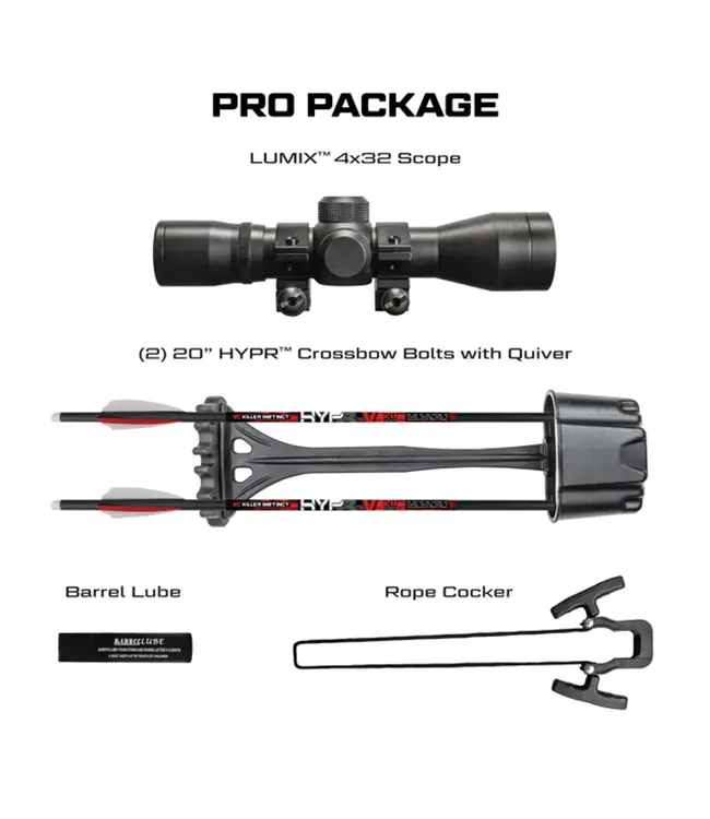 Killer Instinct TEMPR-X Crossbow Kit