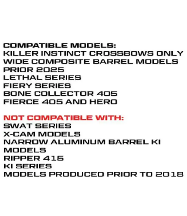 Killer Instinct Compact DSC Crank Wide Sled