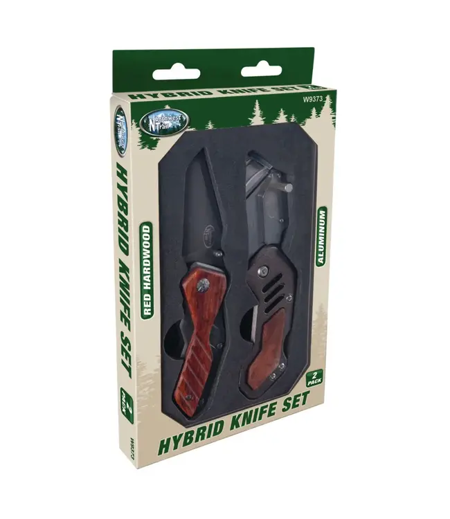 Northwest Trail 2 pc. Hybrid Handle Knife Set