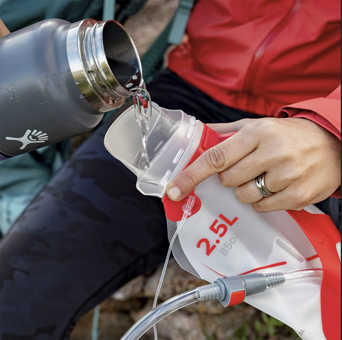 Deep clean your hydration bladder