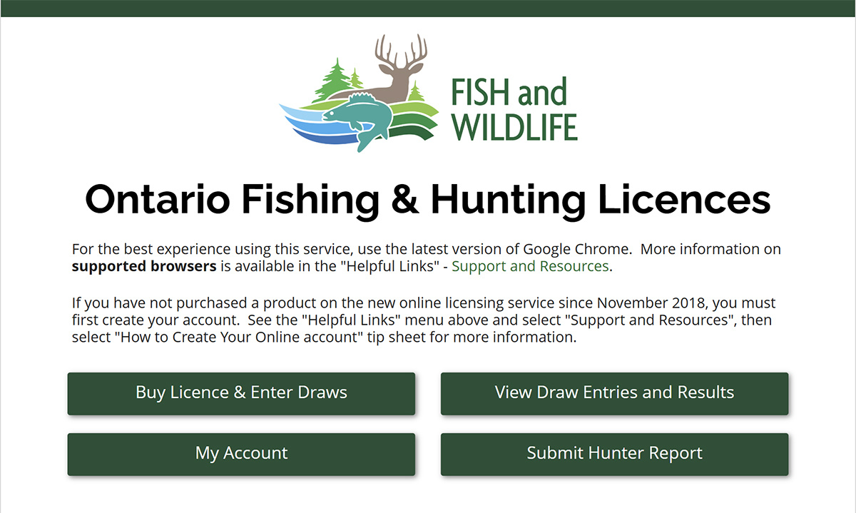 Fish and Wildlife Website