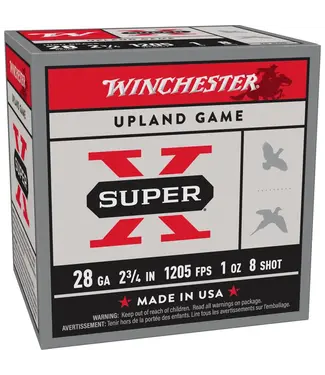 WINCHESTER Winchester Super-X Ammo - 28 Gauge Ammo, 2.75"
