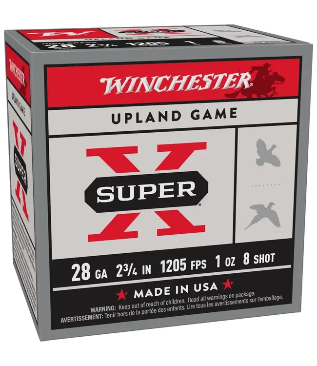 Winchester Super-X Ammo - 28 Gauge Ammo, 2.75"