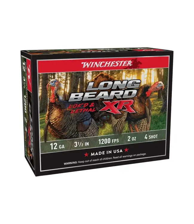 Winchester Long Beard XR Ammo - 12 GA, 3.5",  1200 FPS, 2 oz