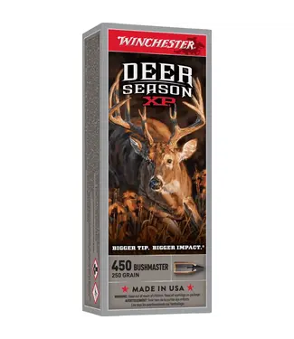 WINCHESTER Winchester Deer Season XP Ammo - 450 Bushmaster, 250 Grain