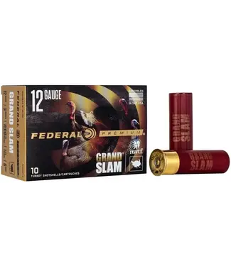 FEDERAL AMMO Federal Grand Slam Ammo - 12 Gauge, 6 Shot, 3 in, 1 3/4 oz, 1200 fps