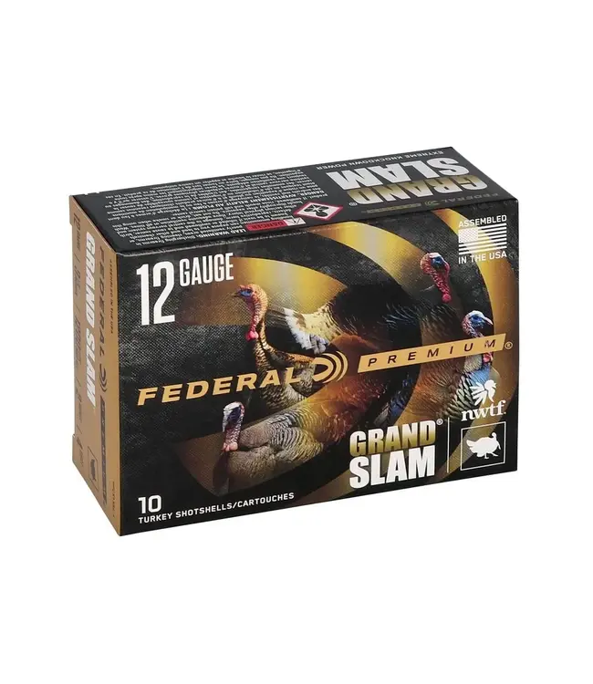 Federal Grand Slam Ammo - 12 Gauge, 4 Shot, 3 1/2 in, 2 oz, 1200 fps