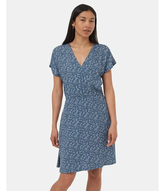 Tentree EcoWoven Crepe Wrap Front Dress