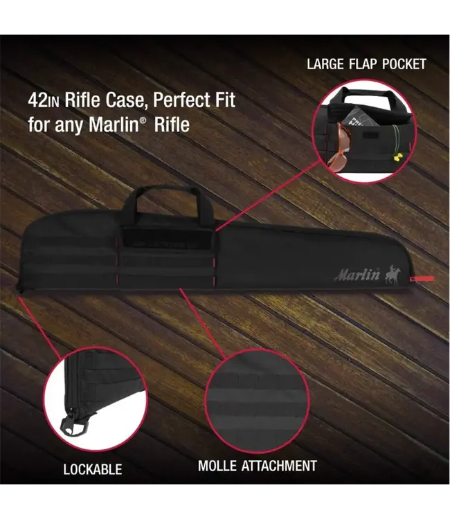 The Allen Company NEW Marlin Dark Series 42” Rifle Case, Black