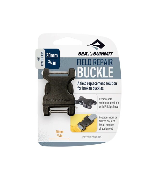 Sea To Summit Side Release Field Repair Buckle with Removable Pin - 2 Pin