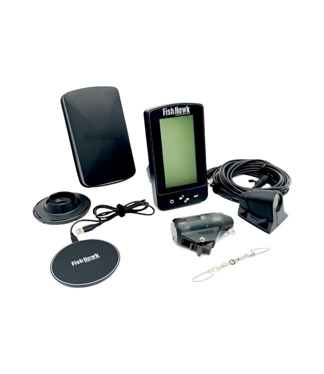 Fish Hawk Lithium Ultra System w/ Double Wide Transducer