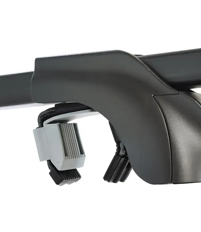 Malone SteelTop Roof Rack - Square Crossbars - Raised, Factory Side Rails - Steel, 58"