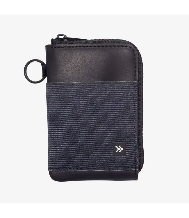 Thread Leather Zipper Wallets