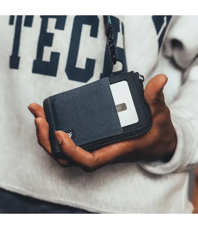 Thread Leather Zipper Wallets