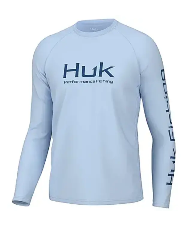 Huk Gear Pursuit Performance Crew Long Sleeve Tee