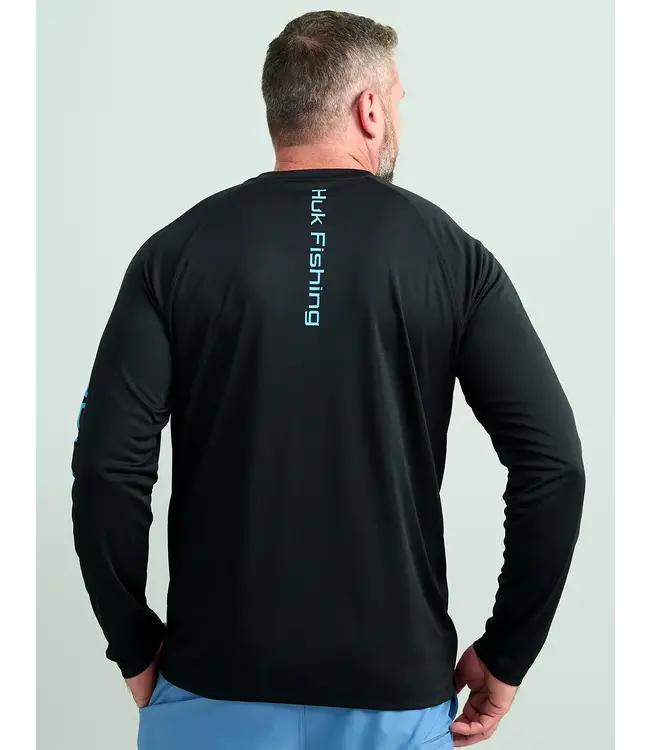 Huk Gear Pursuit Performance Crew Long Sleeve Tee