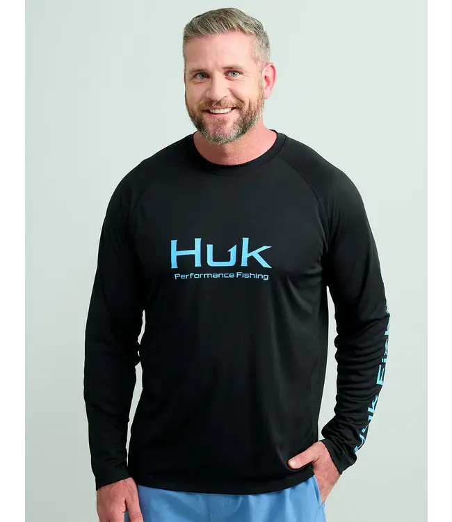 Huk Gear Pursuit Performance Crew Long Sleeve Tee