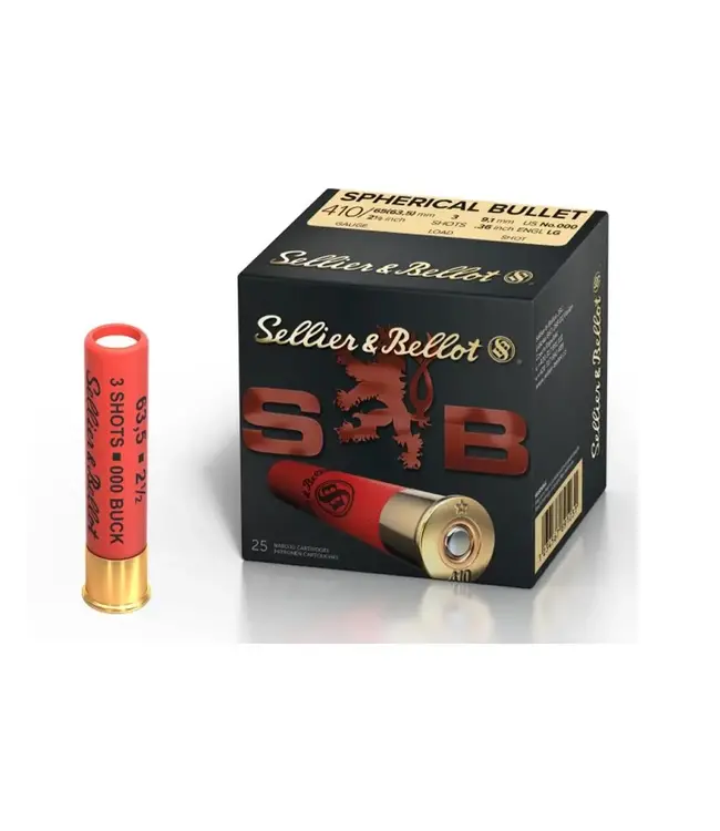 Sellier and Bellot Hunting Shells Spherical Bullet