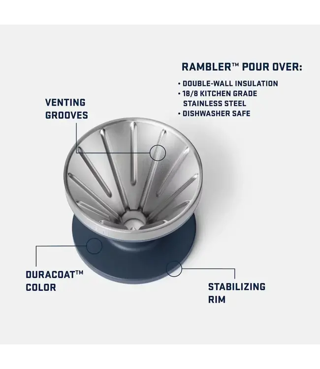 Yeti Rambler Pour Over