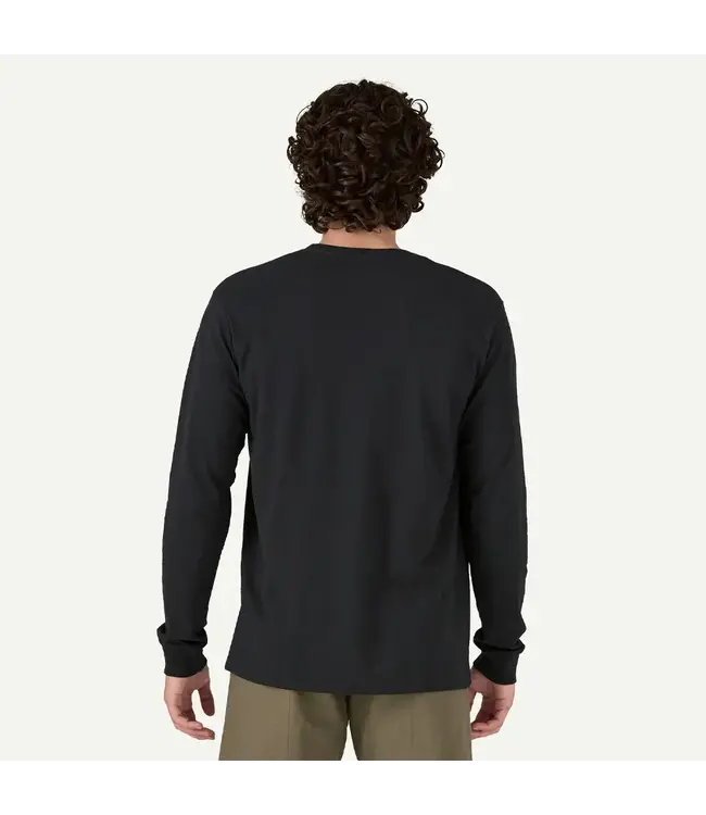 Patagonia Men's Long-Sleeved '73 Text Logo Responsibili-Tee