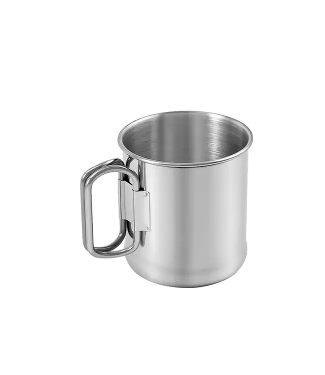 Chinook Timberline Single-Wall S/S Folding Handles Mug