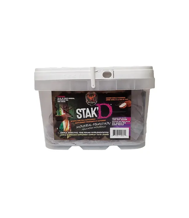Rack Stacker Mineral Fountain - Stak'D 10lb. (pail)