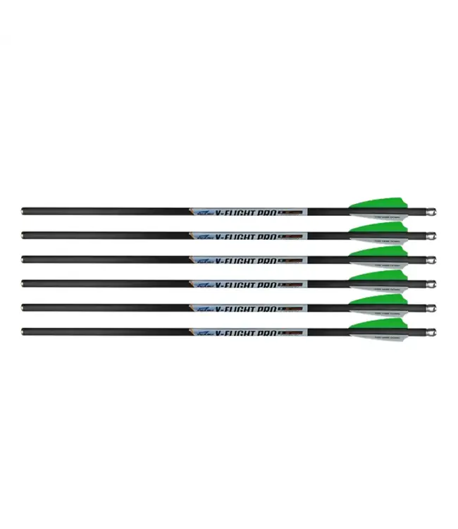 Excalibur V-Flight Pro Arrows - 18″, 6 Pack