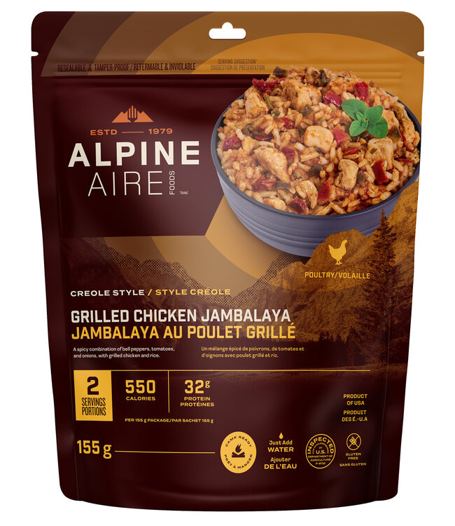 Alpine Aire Grilled Chicken Jambalaya